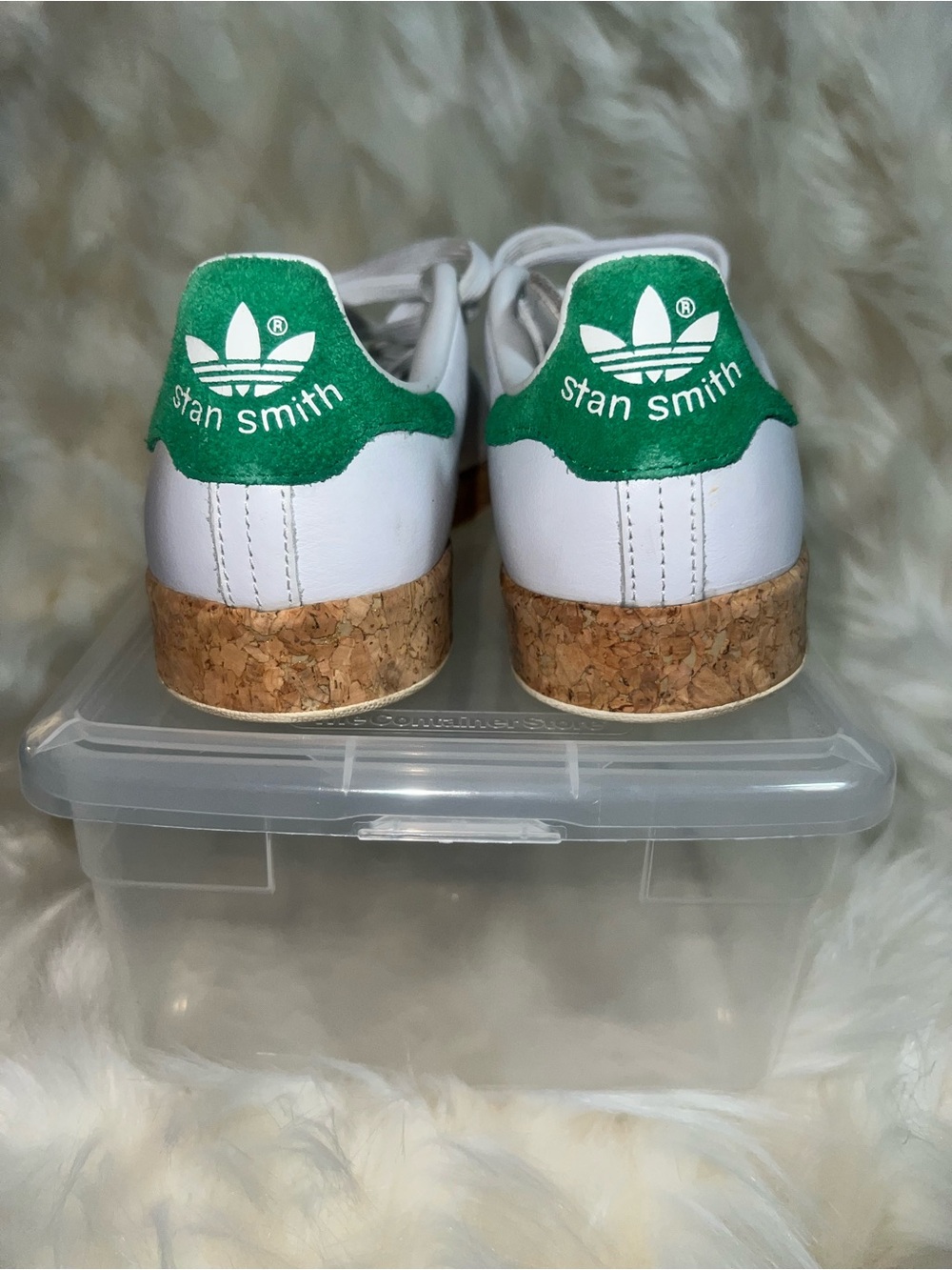 2016 adidas Originals Stan Smith Luxe Cork 
 (International Release) - Size 6